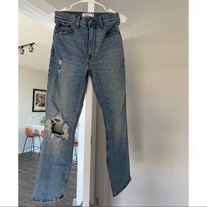 Abercrombie & Fitch 90’s Straight Ultra High Rise